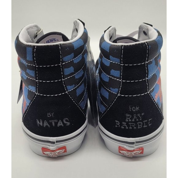 VANS x Krooked by Natas Kaupas for Ray Barbee Sk8-Hi Sneakers VN0A5FCCAPG - Picture 7 of 12